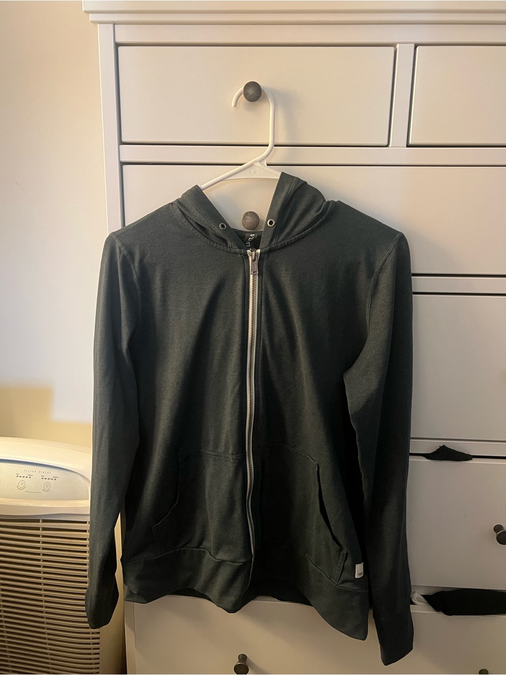 Vuori dark green/blue Full-Zip Lightweight Hoodie Jacket